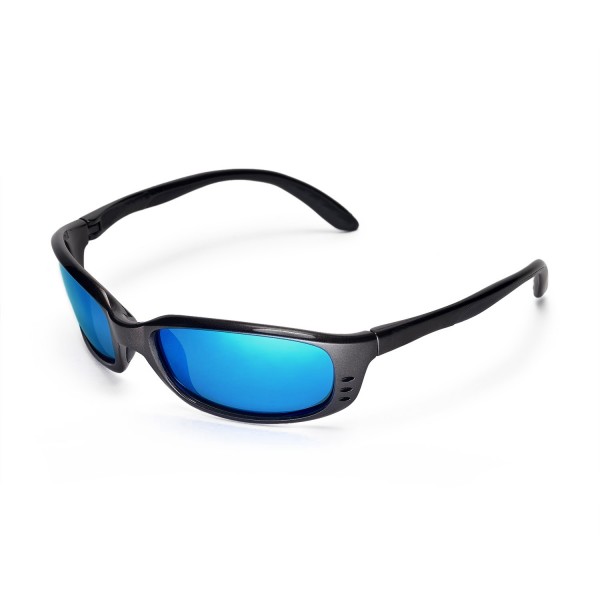 New Walleva Ice Blue Polarized Replacement Lenses For Costa Del Mar